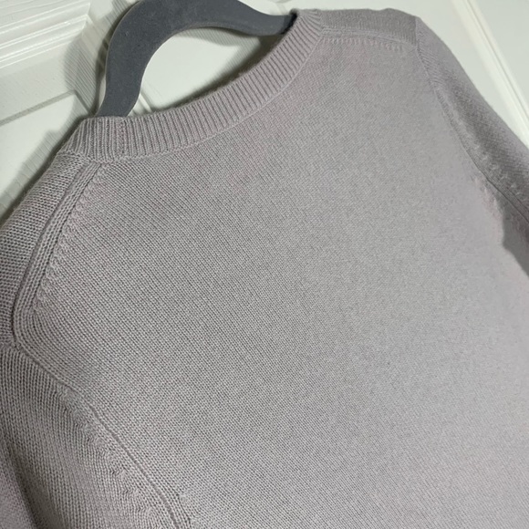 Vince Crew Neck 3/4 Sleeve 100% Cashmere Pullover Tunic Sweater Top Size Small - Picture 7 of 8